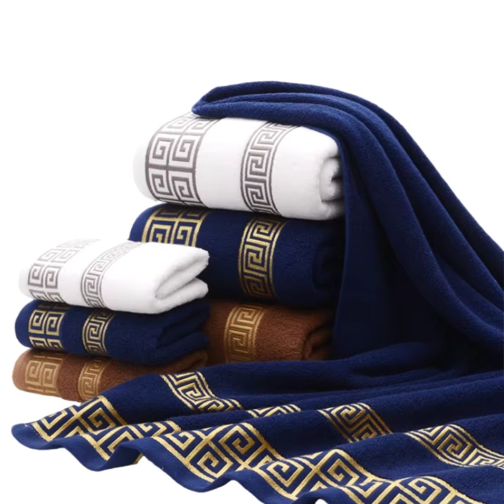 Casa Luxe Athena Cotton Towel Set | 2pcs