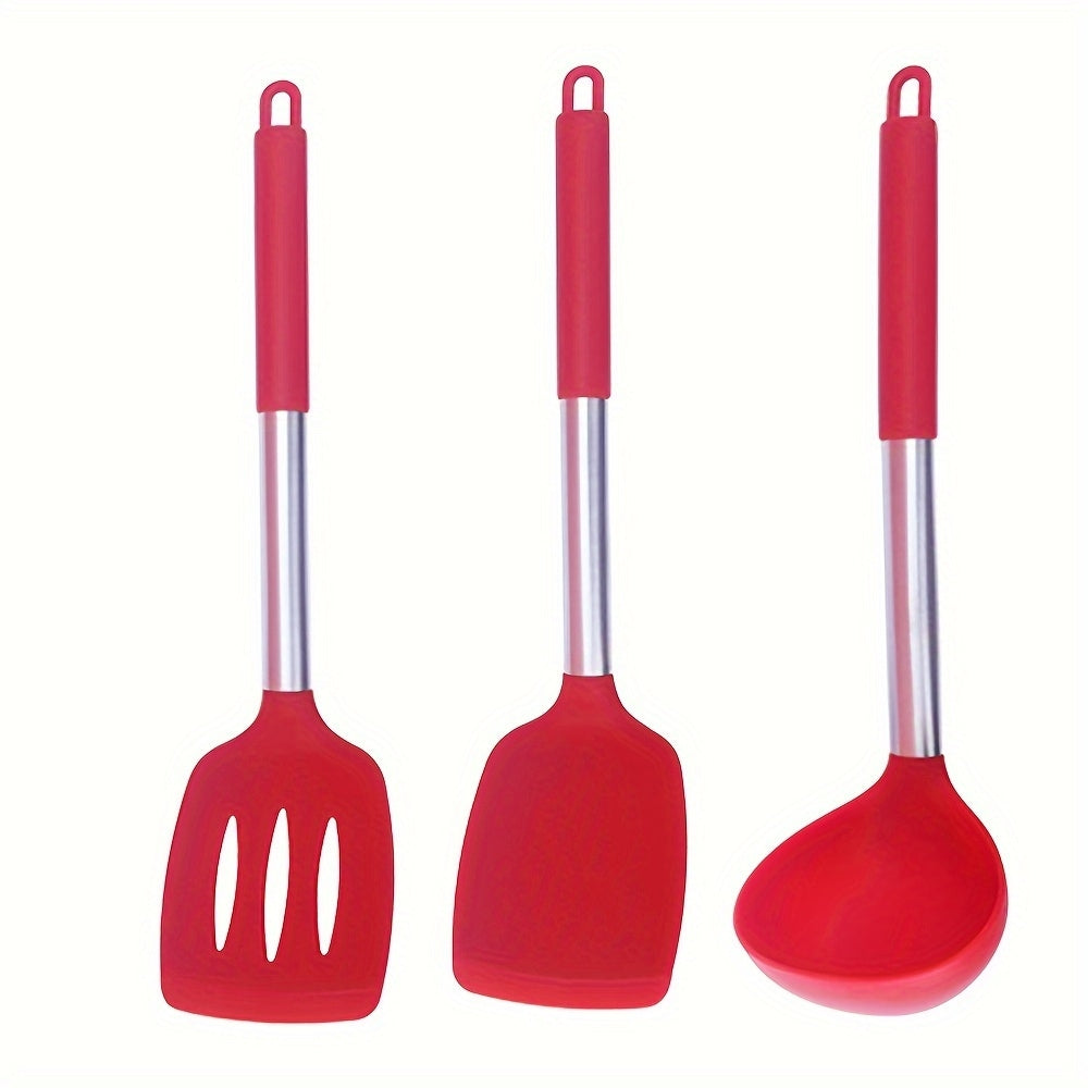 FlexiChef Silicone Kitchen Utensil Set | 3pcs