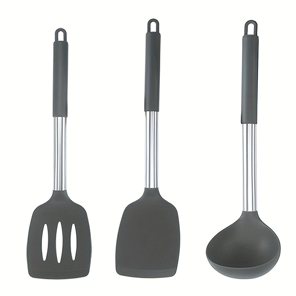 FlexiChef Silicone Kitchen Utensil Set | 3pcs