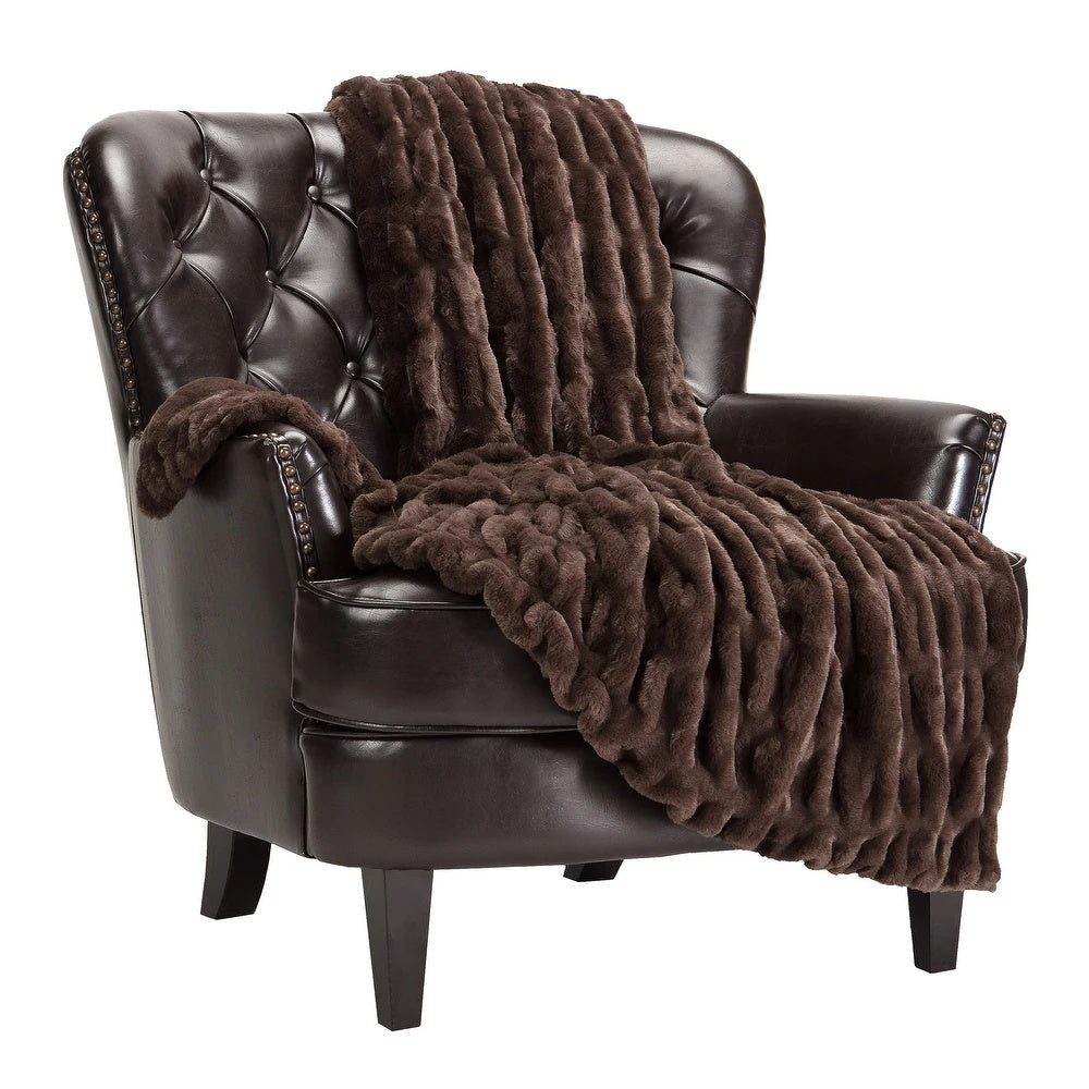 Chic Casa Faux Fur Blanket