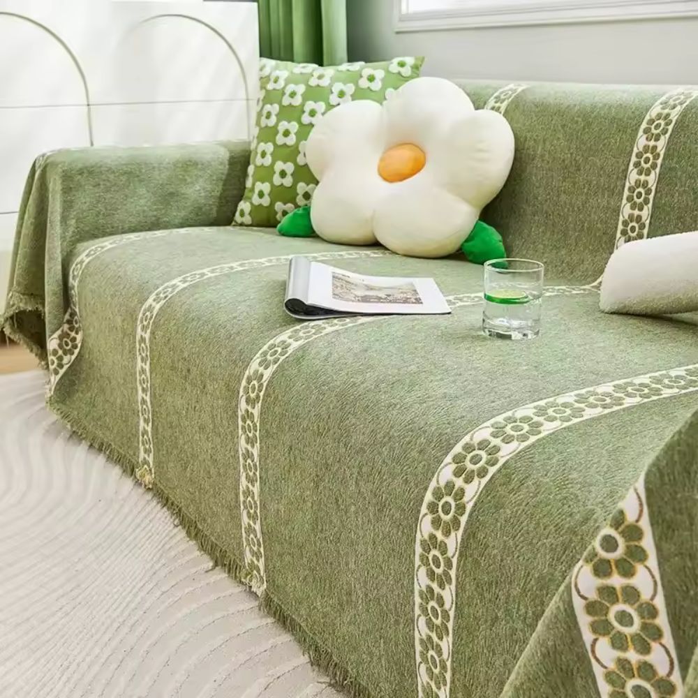 Flourish Leaf Sofa Cover